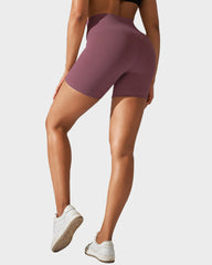 High-Waist Mesh Tummy Control Breathable Boyshorts